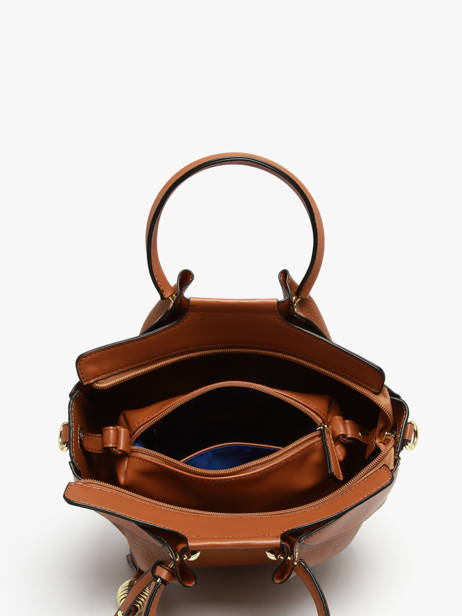 Sac Bandoulière Gretel Ted lapidus Marron gretel TLAU8931 vue secondaire 3