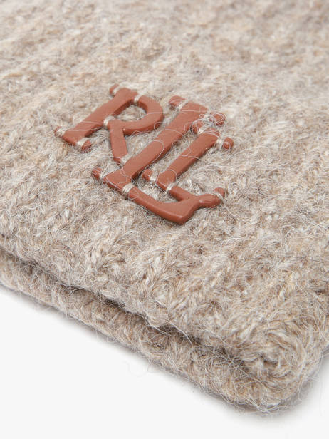 Bonnet Lauren ralph lauren Beige textile 54960080 vue secondaire 1