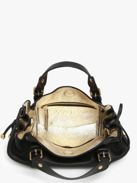 Sac Bandoulière D Light Cuir Gerard darel Noir d light DCS73440 vue secondaire 4