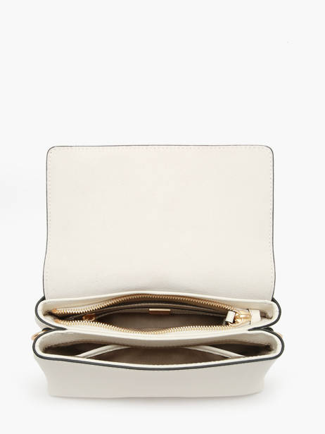 Sac Bandoulière S Torsade Cuir Etrier Blanc torsade ETOS169S vue secondaire 3