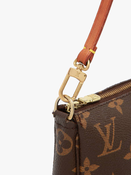 Mini-sac D'occasion Louis Vuitton Pouch Monogrammé Brand connection Marron louis vuitton AAZ0834 vue secondaire 2
