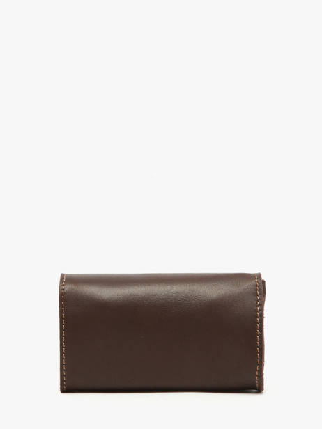 Porte-monnaie Oil Cuir Etrier Marron oil EOIL650 vue secondaire 2