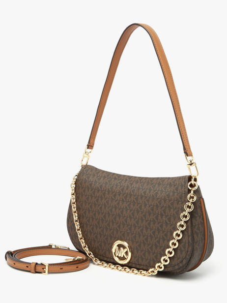 Sac Porté épaule Nolita Cuir Michael kors Marron nolita R6GY5S2B vue secondaire 2
