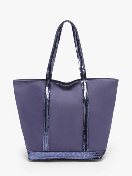 Sac Porté Main Cabas Coton Vanessa bruno Violet cabas 1V40378