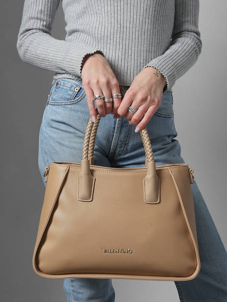 Sac Porté Main Eris Re Valentino Beige eris re VBS9OM04 vue secondaire 1