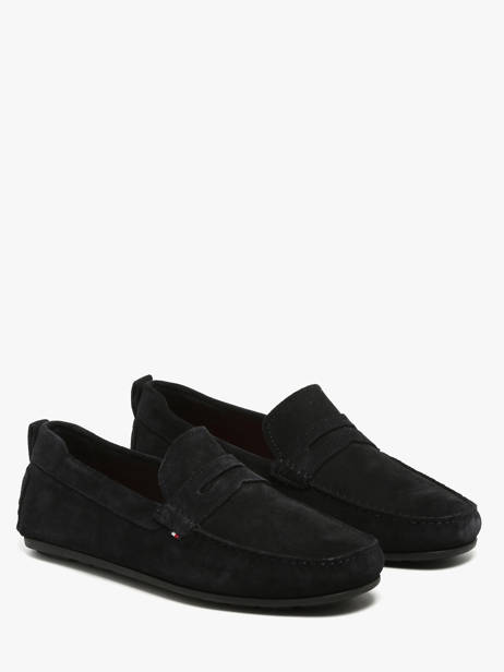 Mocassins En Cuir Tommy hilfiger Bleu men 5789DW5 vue secondaire 2