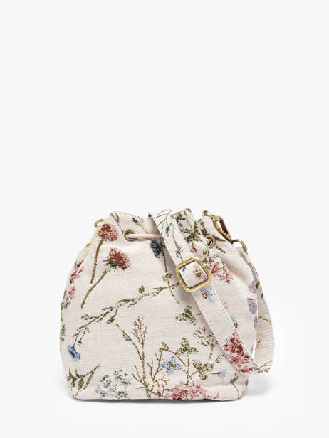 Sac Bandoulière Alocasia Coton Woomen Beige alocasia WALO06 vue secondaire 4