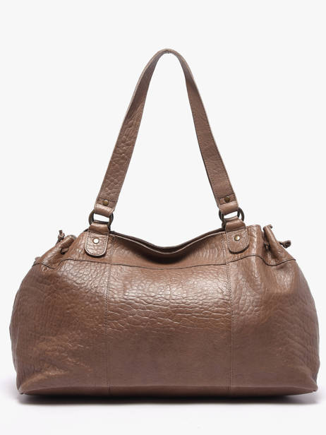 Sac Porté épaule Pihanna Cuir Pieces Marron pihanna 17076422 vue secondaire 4