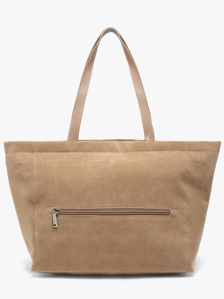 Sac Porté épaule Suedine Kba Polyester Lancaster Beige suedine kba 63 vue secondaire 4