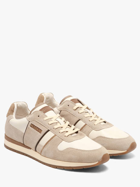 Sneakers En Cuir Redskins Beige men AFFAIRI3 vue secondaire 1