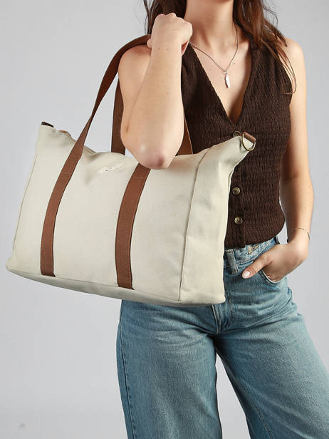 Sac Porté épaule A4 Amour Toile Coton Miniprix Blanc amour toile 8087 vue secondaire 1