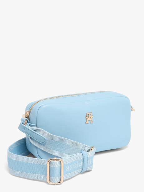 Sac Bandoulière Th Essential Polyurethane Tommy hilfiger Bleu th essential AW18370 vue secondaire 1