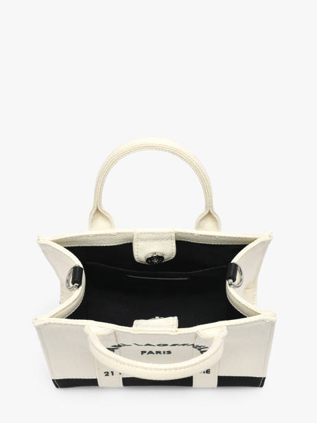 Sac Bandoulière Rsg Coton Karl lagerfeld Blanc rsg A3W50027 vue secondaire 2