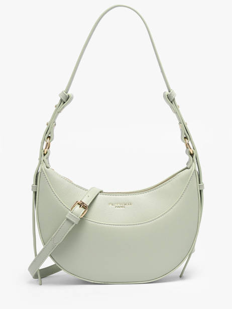 Sac Porté épaule Saffiano Miniprix Vert saffiano F8583
