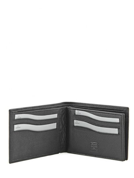 Wallet Leather Crinkles Gray caviar 14086 other view 3