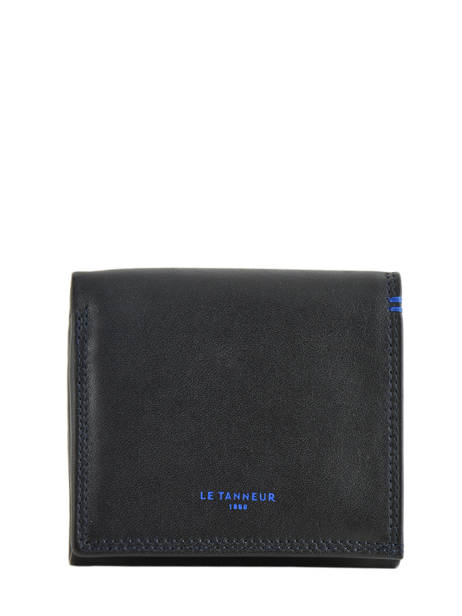 Small Leather Wallet Martin Le tanneur Black martin A524V-V6