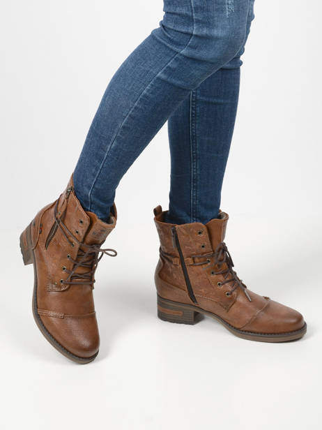 Boots Mustang Brown women 1229508 other view 1