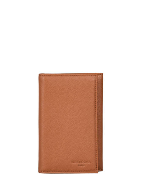 Leather Confort Document Holder Hexagona Brown confort 461128