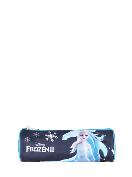 Pencil Case 1 Compartment Frozen Blue flocon 1GLAC