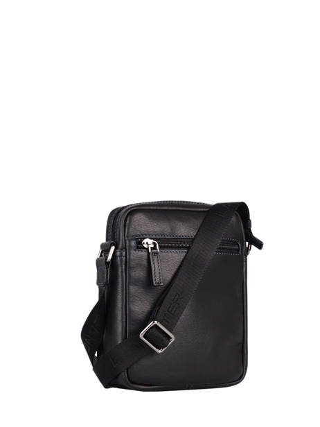 Sac Bandoulière Lancaster Noir soft vintage homme 10 vue secondaire 3