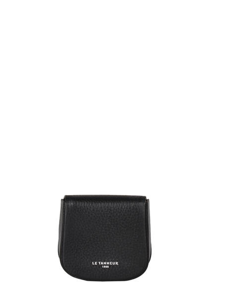 Leather Charles Coin Purse Le tanneur Black charles TCHA3130