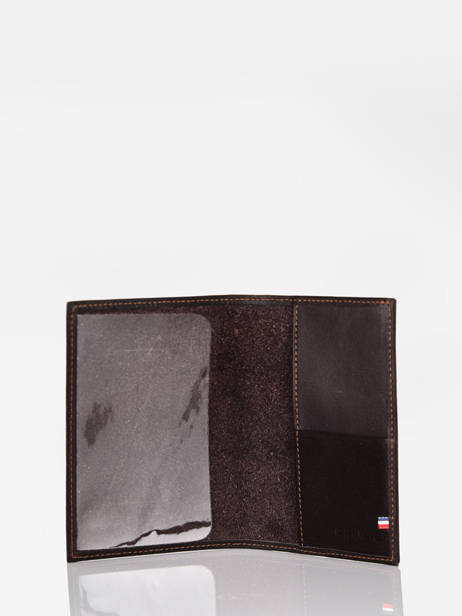 Passport Holder Etrier Brown oil EOIL025 other view 1