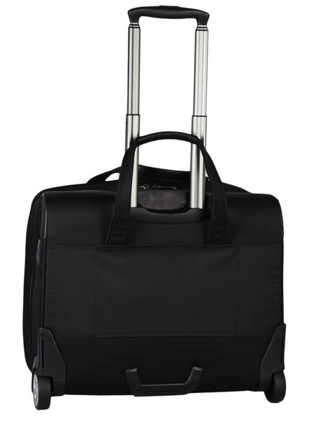 2-compartment Pilot Case On Wheels With 17