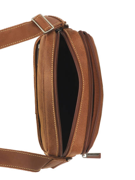 Pochette Homme Joseph Cuir Arthur & aston Marron marco 9 vue secondaire 2