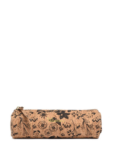 Pouch Woomen Beige coquelicot WCOL92