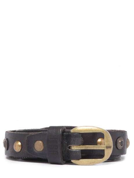 Leather Women's Belt Whitney Biba Black belt WHIT3A