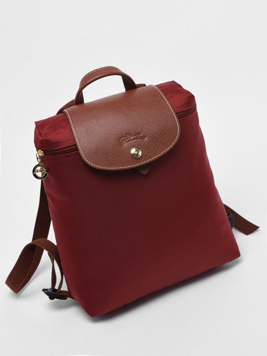 Longchamp Le pliage original Sac à dos Rouge