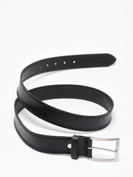 Belt Petit prix cuir Black belt 35 other view 3