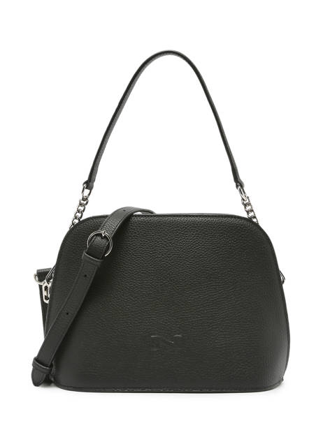 Leather Lila Shoulder Bag Nathan baume Black egee 1