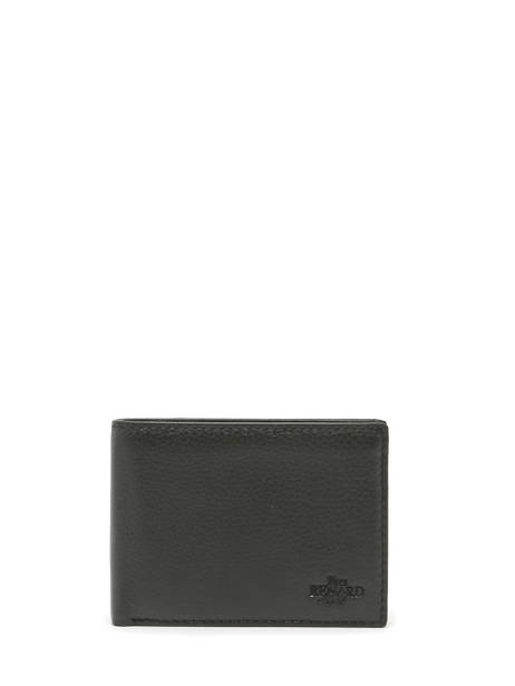 Wallet Leather Yves renard Black foulonne 2377