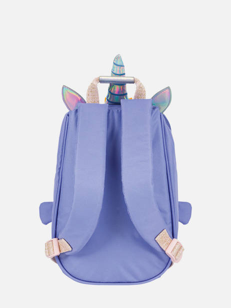 Mini Backpack Tann's Blue ecole des tann's 645142 other view 4