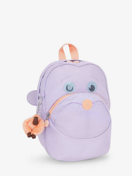 Mini Backpack Kipling Violet back to school K00253 other view 2