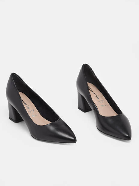 Heeled Pumps In Leather Tamaris Black women 41 other view 3