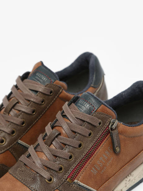 Sneakers Mustang Brown men 4106306 other view 1